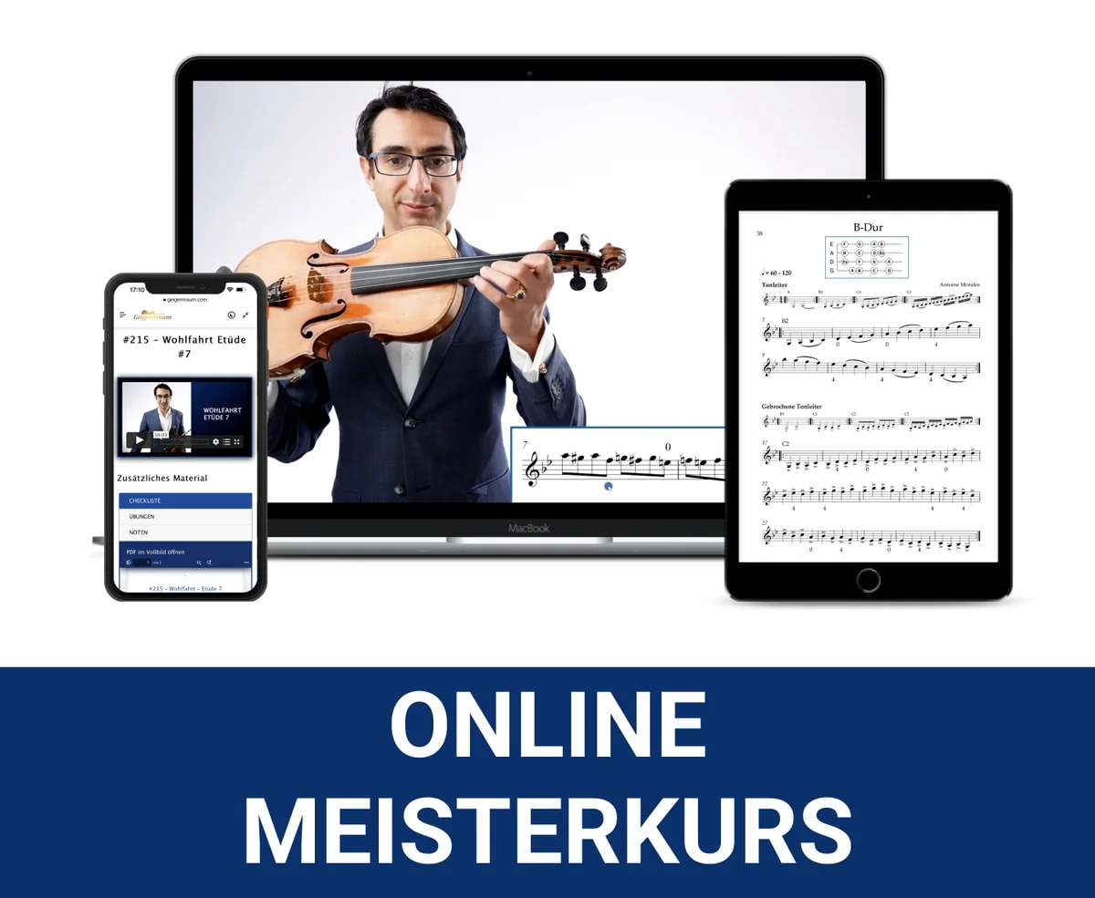 Geigenakademie Geige online lernen